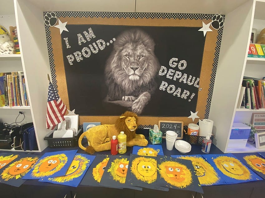 dyslexia education Jacksonville FL - A classroom scene at DePaul School, showcasing students engaged in dyslexia education in