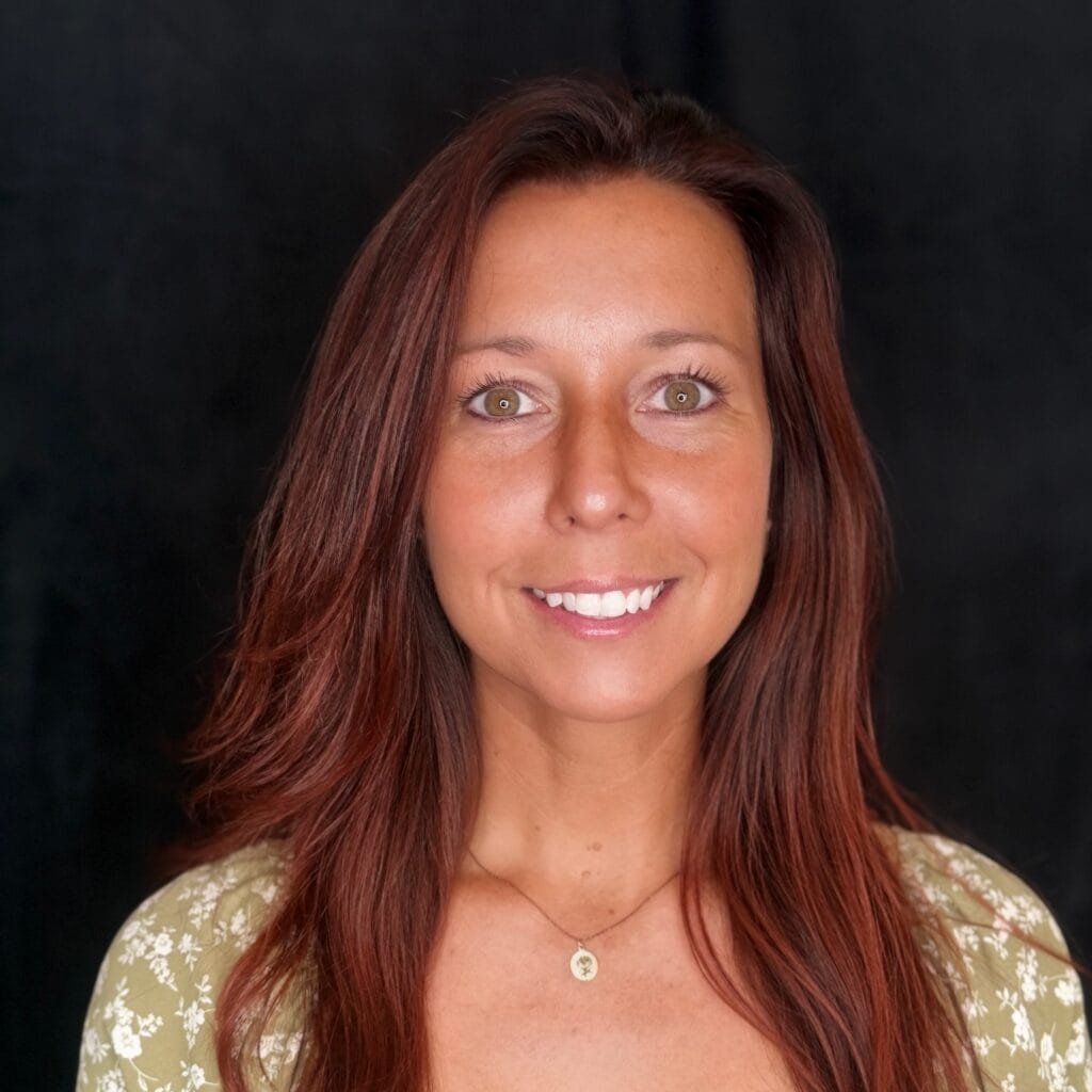 dyslexia support staff Jacksonville FL - Heather Callejas, a member of the dyslexia support staff in Jacksonville FL, smiles
