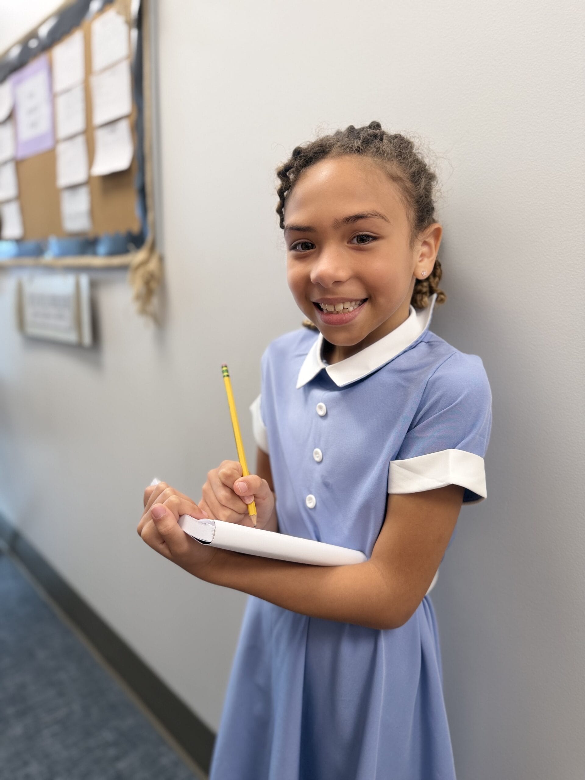 A vibrant classroom scene at DePaul School with students engaged in learning activities.