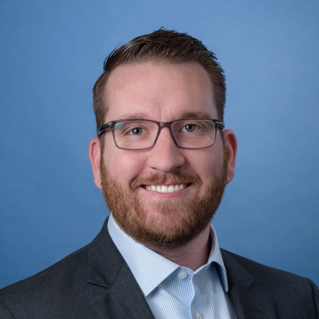 Headshot of Matt Furlong, a member of the board of directors Jacksonville FL, with a neutral background.
