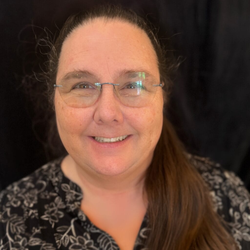 dyslexia support staff Jacksonville FL - Wendie Crook, a member of the dyslexia support staff in Jacksonville FL, smiling in